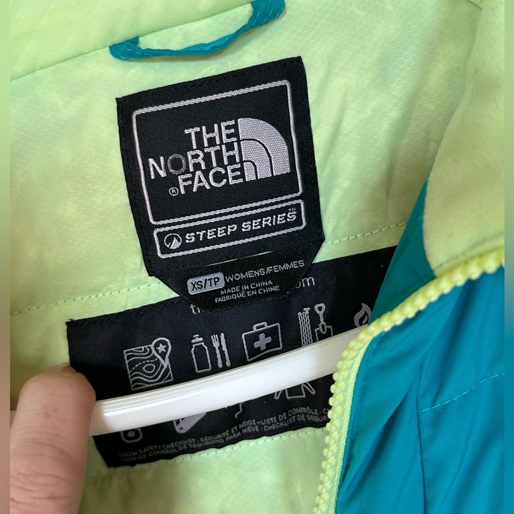 The North Face Steep Series 700 teal Jacket - Picture 5 of 7